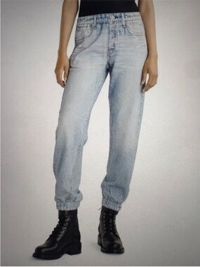 NWT Rag & Bone Miramar Jogger in Meadow blue; Size XXS